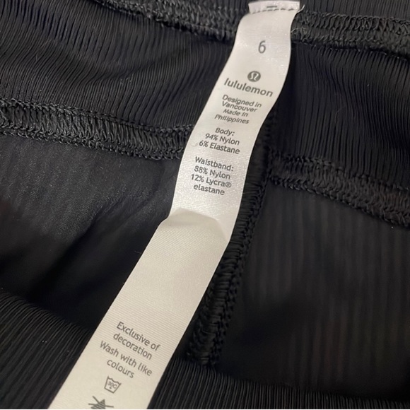 Lululemon Dance Studio Crop Black 6 - Picture 3 of 5